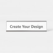 Porte-nom pour bureau (Devant)