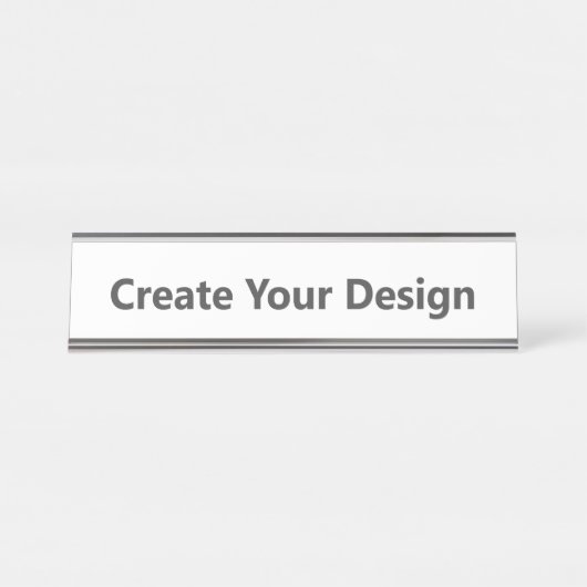 Porte-nom pour bureau (Devant)