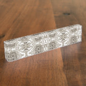 Porte-nom pour bureau (Taille)