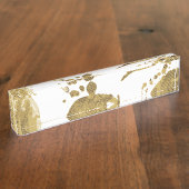 Porte-nom pour bureau (Taille)