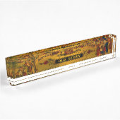 Porte-nom pour bureau