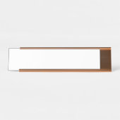 Porte-nom pour bureau (Devant)