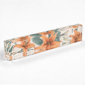 PORTE-NOM POUR BUREAU ユリ