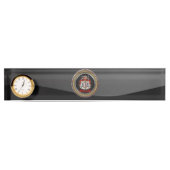 Porte-nom Pour Bureau [200] Templar Coat of Arms (Devant)