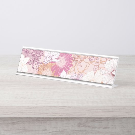 PORTE-NOM POUR BUREAU 22 (Devant)