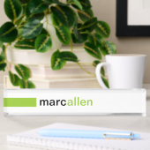 Porte-nom Pour Bureau 519 modernes faits sur commande (GT)