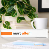 Porte-nom Pour Bureau 519 modernes faits sur commande (OE)