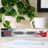 Porte-nom Pour Bureau 7e division d'infanterie - 7e DI