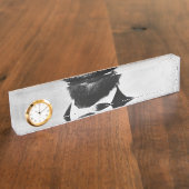 Porte-nom Pour Bureau Abraham Lincoln Portrait (Taille)