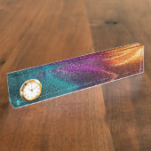 Porte-nom Pour Bureau Abstrait (Taille)