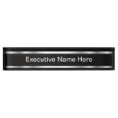 Porte-nom Pour Bureau Accessoire de bureau de nom professionnel (Devant)