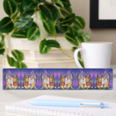 Porte-nom Pour Bureau Accessoires de bureau de Noël Gnome Cute
