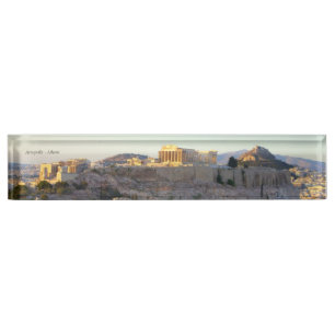 Porte-nom Pour Bureau Acropole - Athènes