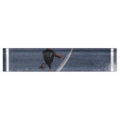 Porte-nom Pour Bureau Action de surf (Devant)
