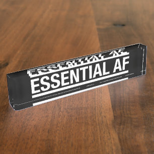 Porte-nom Pour Bureau AF essentielle