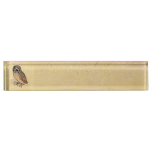 Porte-nom Pour Bureau Albrecht Durer La Petite Chouette