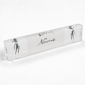 Porte-nom Pour Bureau Alien UFO Thunder_Cove