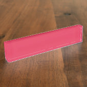 Porte-nom Pour Bureau Amaranthe (couleur solide) (Taille)