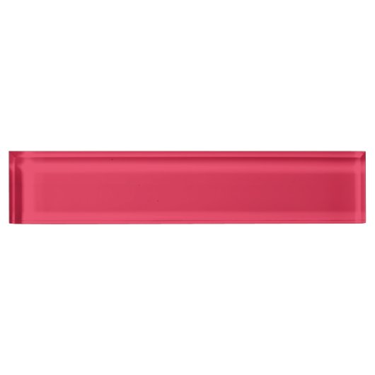 Porte-nom Pour Bureau Amaranthe (couleur solide) (Devant)