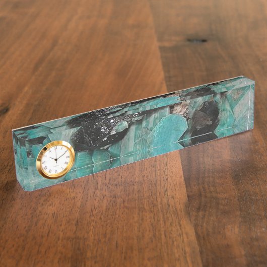 Porte-nom Pour Bureau Amazonite (Taille)