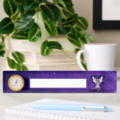 Porte-nom Pour Bureau Âme violette