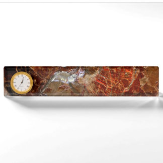 Porte-nom Pour Bureau Ammolite