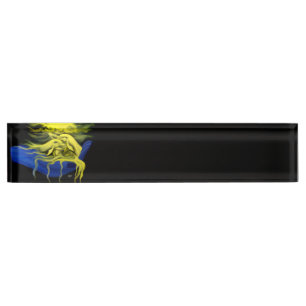 Porte-nom Pour Bureau Amour dauphin