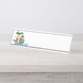 Porte-nom Pour Bureau Amour Michigan (Devant)