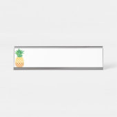 Porte-nom Pour Bureau Ananas (Devant)