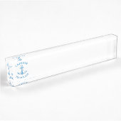 Porte-nom Pour Bureau Ancre
