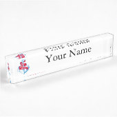 Porte-nom Pour Bureau Ancre