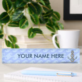 Porte-nom Pour Bureau Ancre avec corde
