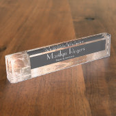 Porte-nom Pour Bureau Ange gardien de foi (Taille)