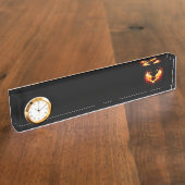 Porte-nom Pour Bureau Angel Fire Heart with Wings (Taille)