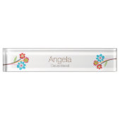 Porte-nom Pour Bureau Angela (Devant)