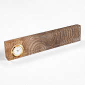 Porte-nom Pour Bureau Anneaux d'arbre