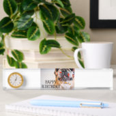 Porte-nom Pour Bureau anniversaire frenchie