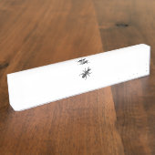 Porte-nom Pour Bureau Ant (Taille)