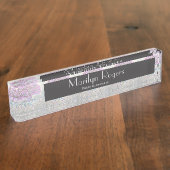 Porte-nom Pour Bureau Arbre de légèreté de la vie (Taille)