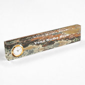 Porte-nom Pour Bureau Arbre de roses d'art