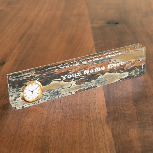 Porte-nom Pour Bureau Arbre de roses d'art (Taille)