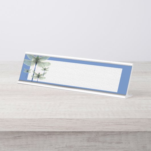 Porte-nom Pour Bureau Arc-en-ciel (Devant)