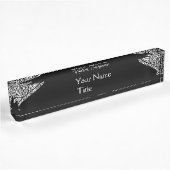 Porte-nom Pour Bureau ARCHITECTURE DE RENAISSANCE, Architecture, Blanc N