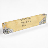 Porte-nom Pour Bureau ARCHITECTURE DE RENAISSANCE, Architecture, Parchem