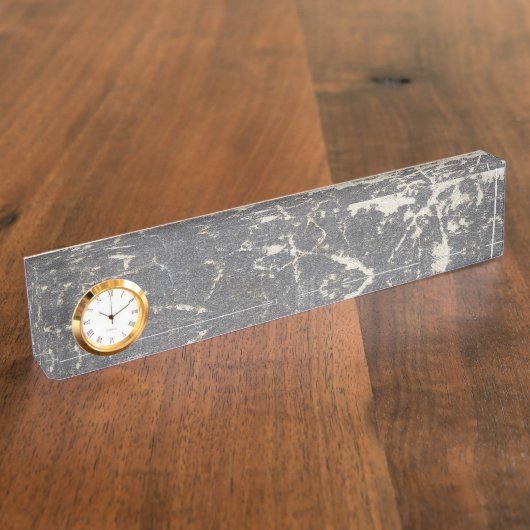 Porte-nom Pour Bureau Ardoise, pierre, granit (Taille)