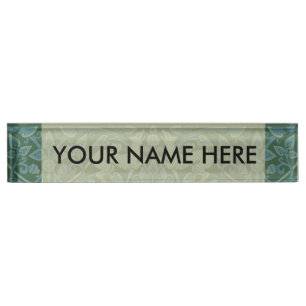 Porte-nom Pour Bureau Art Déco Nouveau Chien Nature Motif animal