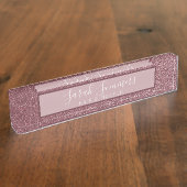 Porte-nom Pour Bureau Artiste de maquillage de salon de coiffure moderne (Taille)