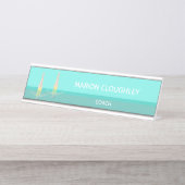 Porte-nom Pour Bureau Artistic Swimming (Devant)