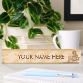 Porte-nom Pour Bureau Assis Sirène