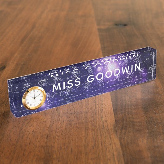 Porte-nom Pour Bureau Astronaut (Taille)